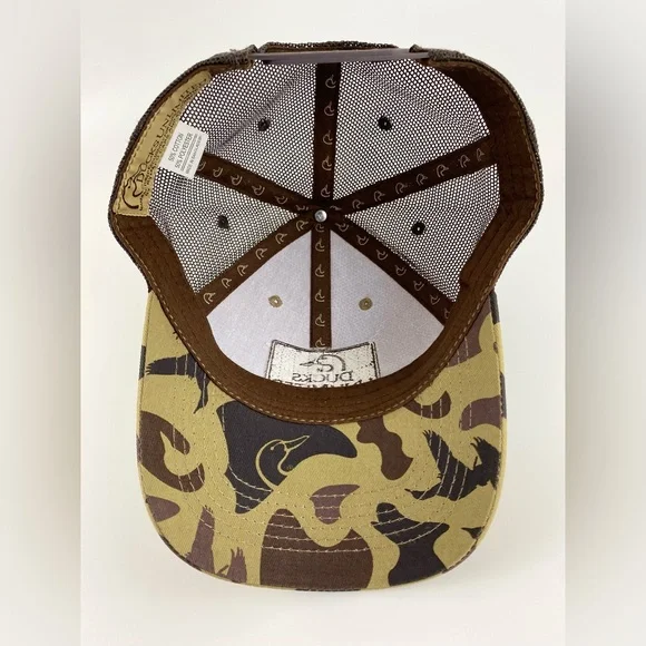 Bundle of 2, Ducks Unlimited Mesh Back Trucker Caps, Adjustable Snap Back - Picture 15 of 16